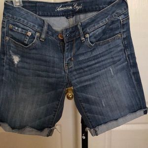 American Eagle Denim Bermuda Shorts
